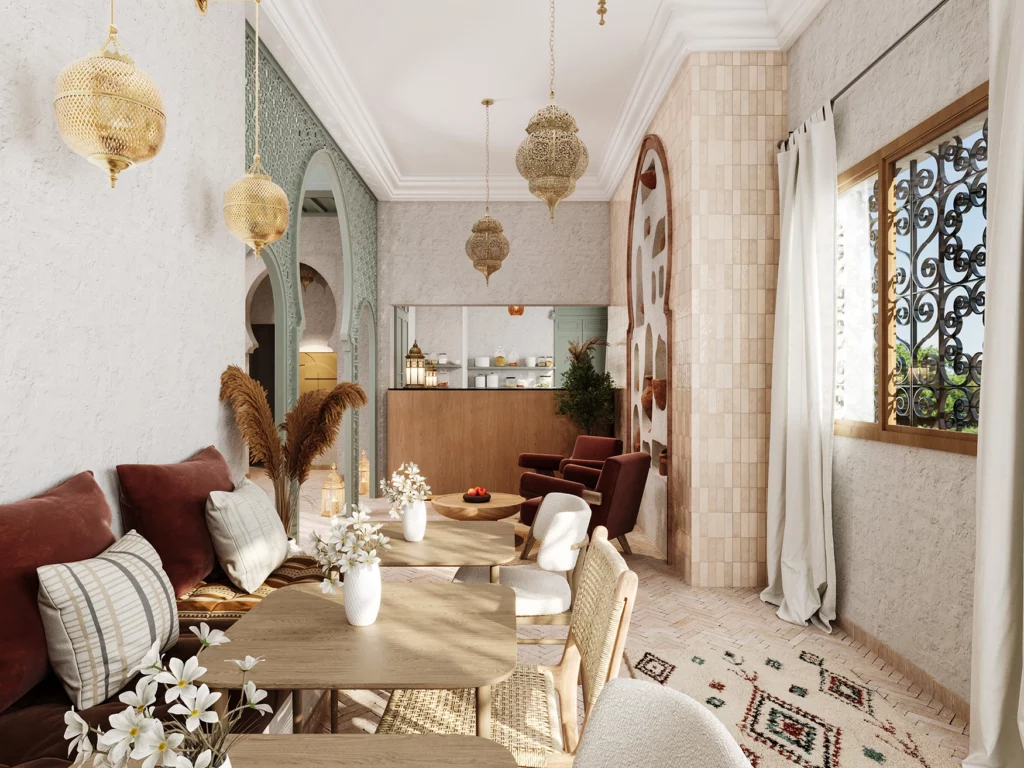 reception-hotel-marocain-artisanal
