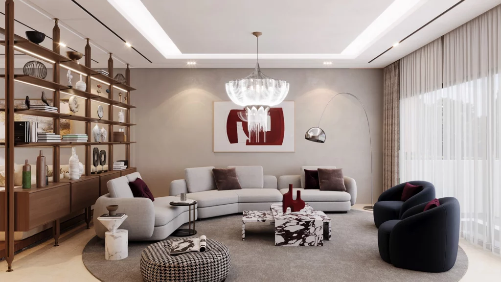 design-interieur-villa-luxe-contemporaine-moderne-chambre-3d