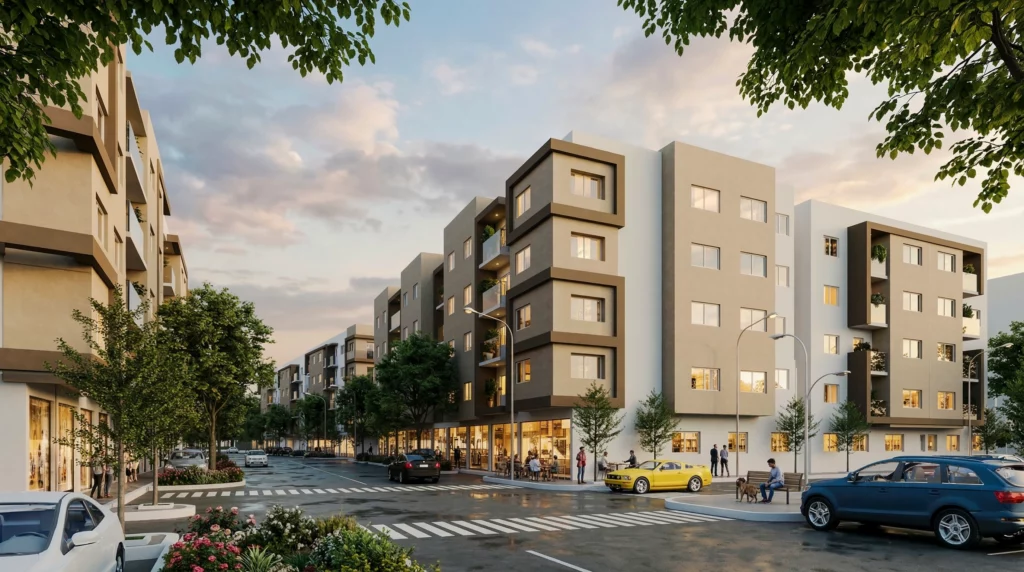 3d architectural visualization morocco marrakech residence