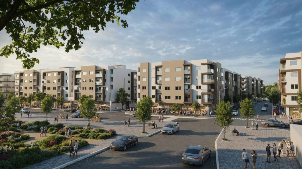 promotion immobiliere maroc residence moderne 3d