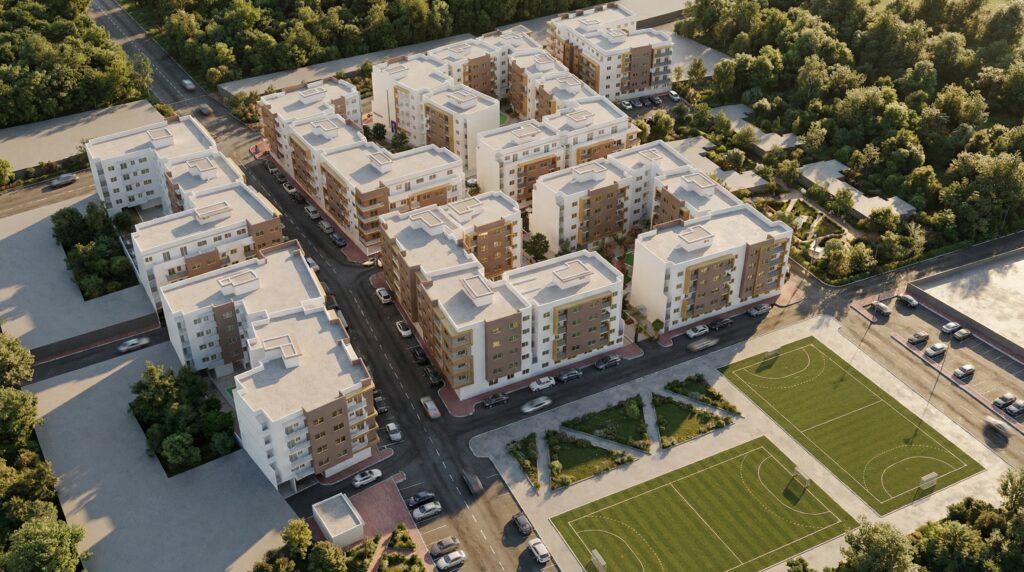 projet immobilier marrakech visualisation 3d photorealiste